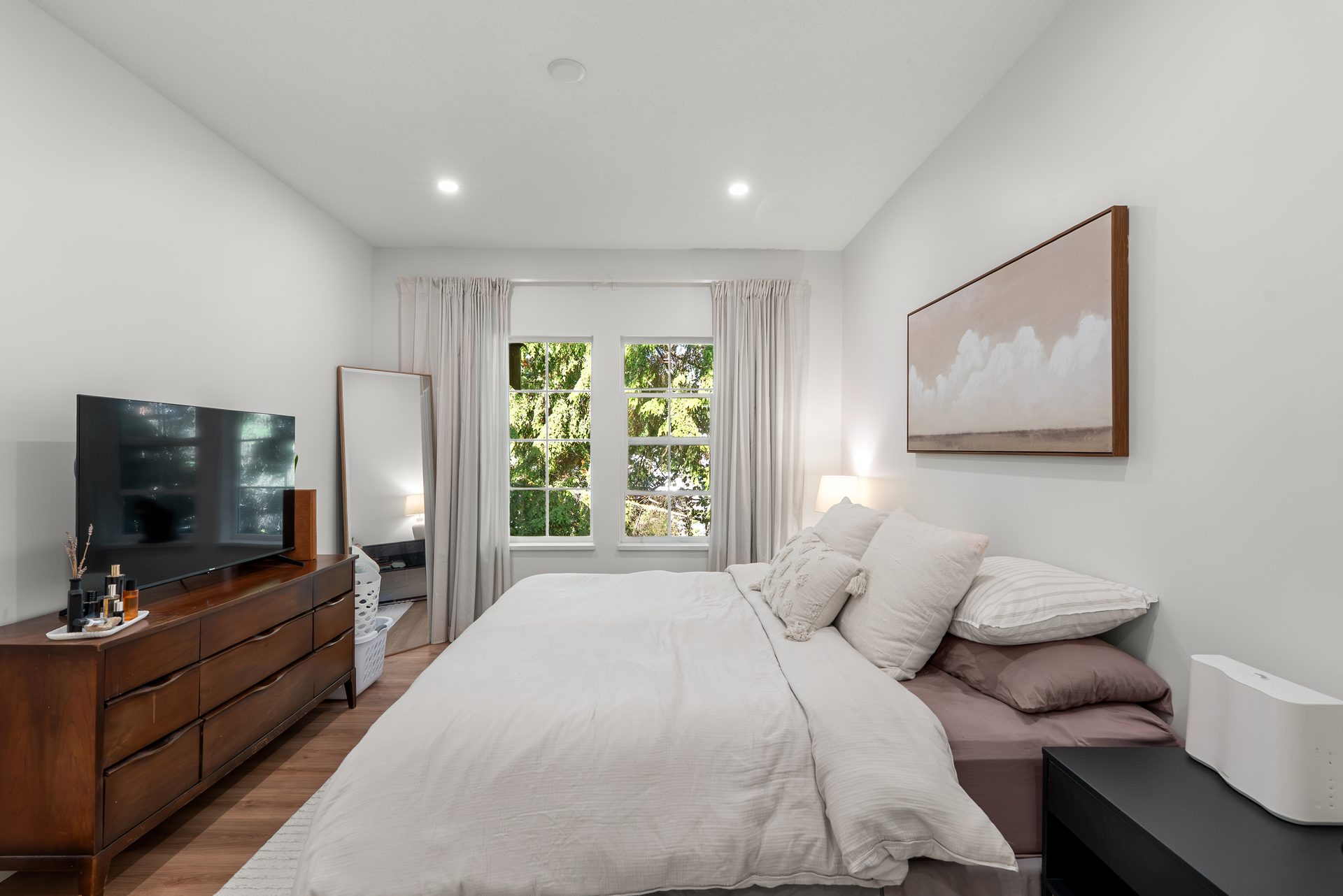 Primary bedroom with dresser